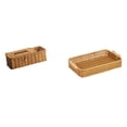 thumbnail image 1 of Estuche para pañuelos de escritorio,Caja de pañuelos faciales de papel retro de madera,Cestas de almacenamiento,Cestas de almacenamiento de cocina tejidas con asas hechas a mano,Cestas de pan, 1 of 8