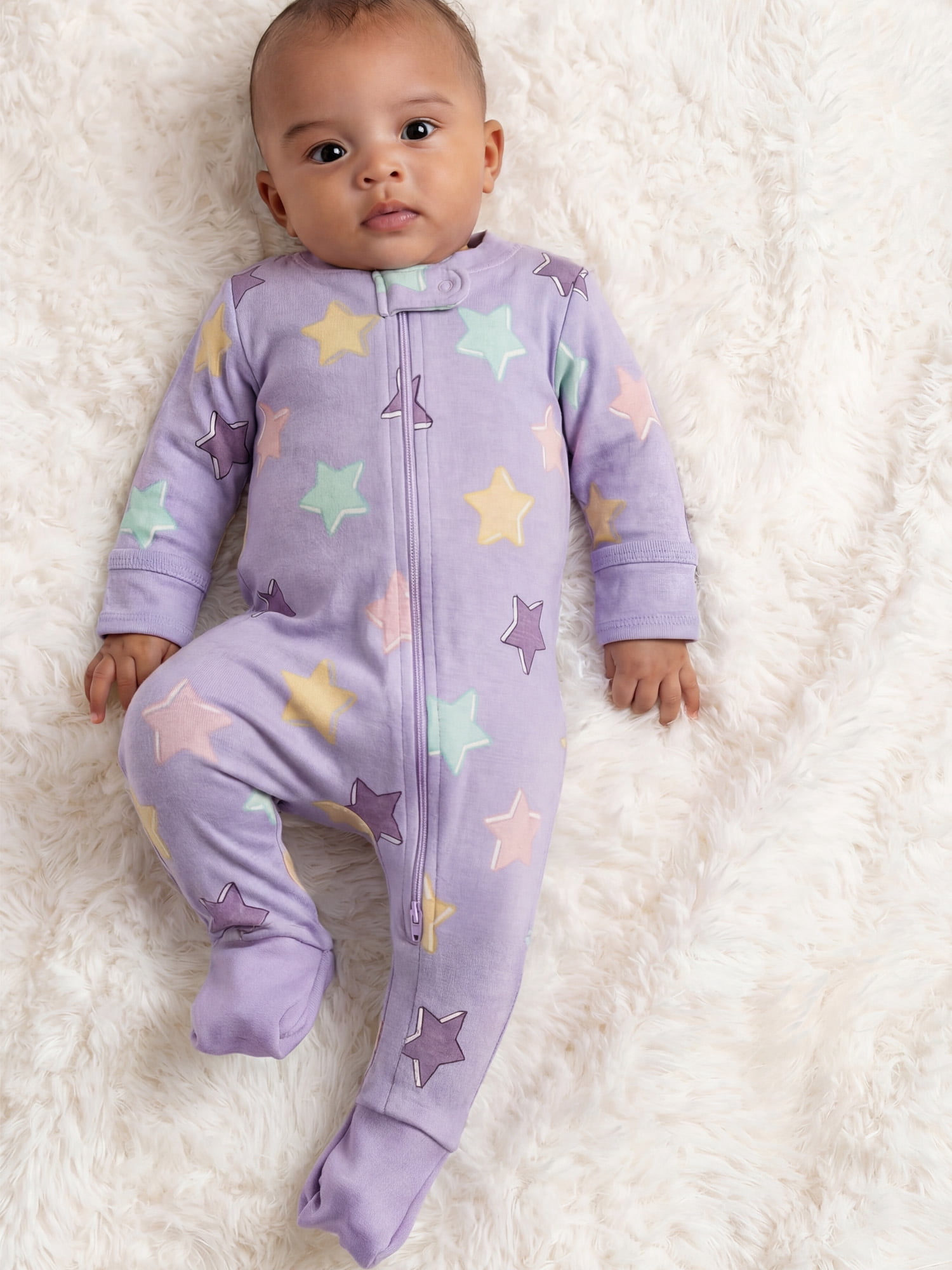 M+A by Monica + Andy, Organic Cotton One-Piece Coverall, Sizes Newborn - 18-24 Months