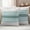 Teal green, variant on Turquoise Aqua Stripes Outdoor Waterproof Pillow Covers, Modern Gradient Minimalist Lines Decorative Square Throw Pillowcase Sofa Cushion Sham for Patio/Couch/Chair, 24"x24" 2 Pack
