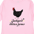thumbnail image 4 of Inktastic Backyard Chicken Farmer Ancona Hen Girls Long Sleeve Toddler T-Shirt, 4 of 5