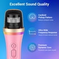 thumbnail image 4 of TONOR RGB Dynamic Karaoke Microphone for Singing with 5M XLR Cable, XLR Handheld Wired Microfono, Compatible with Karaoke Machine/Speaker/Amp/Mixer for Karaoke Singing, Speech, and Outdoor Activity, 4 of 9