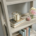 thumbnail image 6 of Sauder Trestle 5-Shelf Bookcase, Chalked Chestnut Finish, 6 of 10