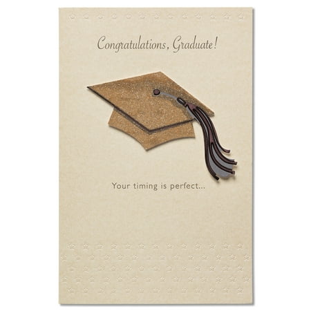 AMERICAN GREETINGS ® Awesomeness Congratulations Graduation Card with Glitter