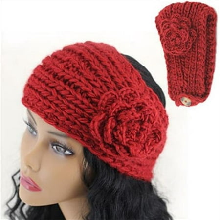 Best Desu 17307 Handmade Knit Crochet Headband, (Best All Female Bands)