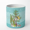 thumbnail image 4 of Butterfly Fish Merry Christmas 10 oz Decorative Soy Candle 3.25 in x 3.75 in, 4 of 5