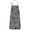 Black and Tan, variant on Pink Gradient Leopard Print Apron-Garden Aprons for Women with Pockets-Cotton Linen Waterproof Kitchen Cooking Gardening Aprons Adjustable for Kitchen,Cooking,BBQ and Salon 33x27 Inch