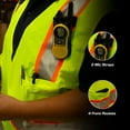 thumbnail image 5 of TR Industrial 5-Point Breakaway High Visibility Safety Vest, Type R Class 2, Size M, 5-Pack, 5 of 6