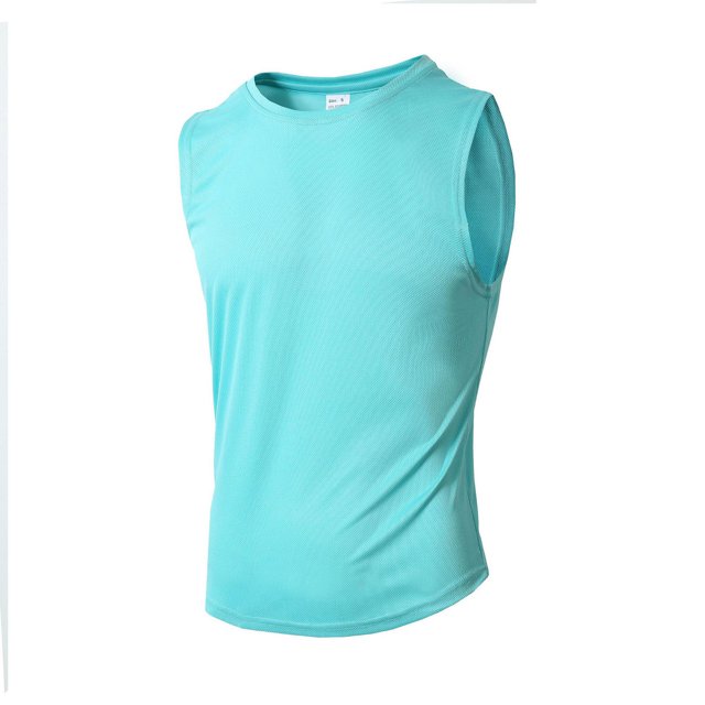 Camiseta para Hombres Moda Hombres Color Casual Ropa Deportiva de Fitness Camiseta de Cuello Redondo