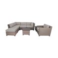 thumbnail image 2 of TK Classics Florence Wicker 8 Piece Patio Conversation Set with End Table and 2 Sets of Cushion Covers, 2 of 12