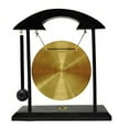 thumbnail image 3 of Zen Art Brass Feng Shui Desktop Gong by Asian Home, 3 of 4