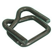 Box Partners Heavy-Duty Wire Poly Strapping Buckles 1/2' Silver 1000/Case PS12HDBUCK