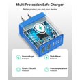 thumbnail image 4 of [Cargador] Cargador de pared USB C Aiminu, 40 W, rápido, 4 puertos, PD + QC, 4 of 7