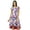 MultiColour, variant on Bimba Women's Newspaper Print Asymmetrical Shift Dress Boat Neck Dress