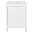 thumbnail image 3 of SAFAVIEH Dave 1-Drawer 1 Door Nightstand White / Natural, 3 of 7
