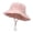 Pink, variant on Toddler Sun Bucket Hat Wide Brim Summer Beach Cap for Outdoor Boys Girls Play Funny Hats Adjustable Cute Caps Adjustable Baseball Hats for Boys & Girls