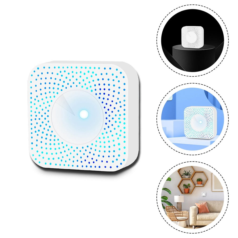 Mosiee For Tuya Wifi 6 In1 Air Quality Tester Temperature/Humidity Tester Voice Control