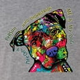 thumbnail image 2 of Wild Bobby, Dean Russo The Only Person Dog Lover Mens Premium Tri Blend T-Shirt, Premium Heather, Medium, 2 of 6