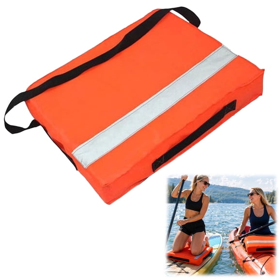Throwable Flotation Device, Boat Throwable Cushion, Type IV Marine Foam Seat, Waterproof Portable Safety Gear for Kayak Fishing