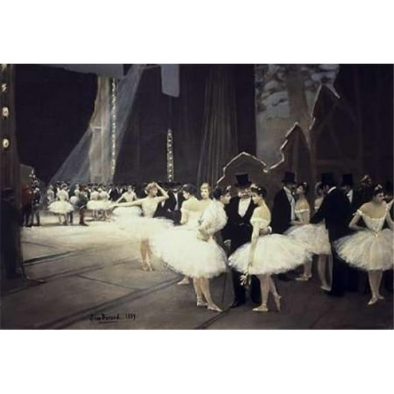 Backstage at The Opera Poster Print by Jean Beraud (10 x 14)