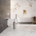 thumbnail image 7 of Bybiment Toilet and Holder, Steel Toilet for Bathroom with Holder, Toilet Bowl and Holder Brushed Nickel, 7 of 7