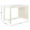 thumbnail image 3 of Safavieh Aero 30" Contemporary Dining Table, White, 3 of 6
