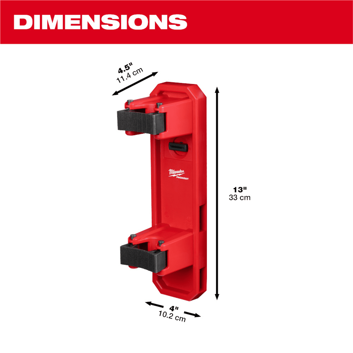Milwaukee Tool PACKOUT Long Handle Tool Holder