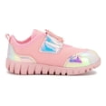 thumbnail image 1 of Tenis Moda Bubble Gummers Niña Unicornio Rosa/tornasol 15-19 rosa 15, 1 of 6