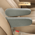 thumbnail image 2 of Funda de cuero para reposabrazos de asiento delantero de coche, funda para pasamanos, funda modificada para reposabrazos de furgoneta y autobús universal, 2 of 5