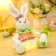 thumbnail image 5 of Decoraciones de Pascua, adornos de Pascua, regalos de Pascua, peluches de conejito, lindos peluches iluminados, regalo de cumpleaños de conejito de Pascua para niños, adornos de tela, 5 of 6