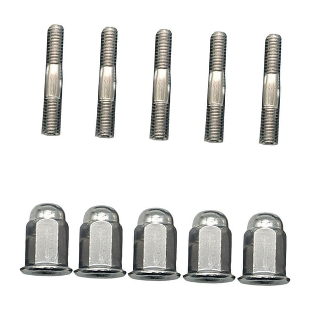 Juego De Pernos Y Tuercas Para Tubo De Escape De Motocicleta Para 110 Cc, 125 Cc, 140 Cc, 160 Cc Y 200 Cc