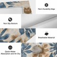thumbnail image 5 of Navy Blue Brown Outdoor Rug 4x6 Ft, Non Slip Washable Area Rug, Tropical Botanical Palm Leaves Vintage Patio Rugs Carpet Runner, Large Floor Mat for Indoor/Outdoor Deck Porch Camping, 5 of 8