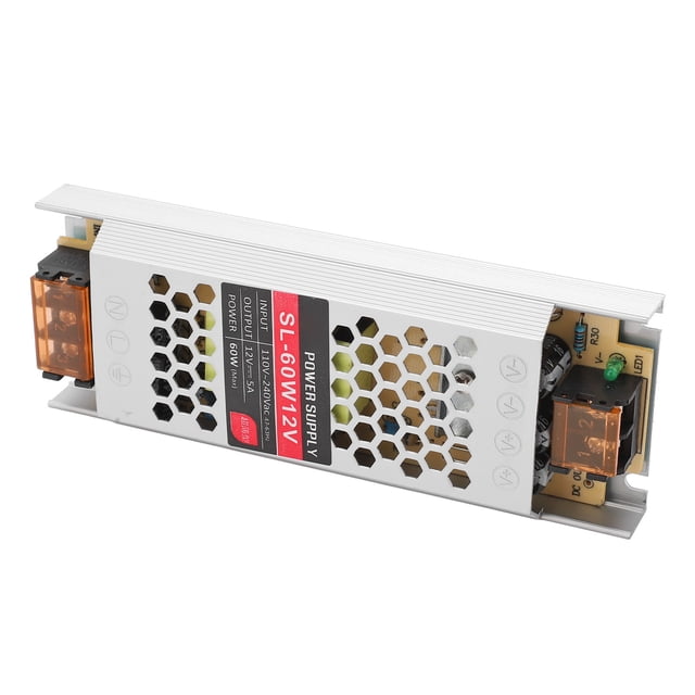 Alimentation LED, Adaptateur d'Alimentation en Alliage d'Aluminium 60W pour Boîte à Lumière