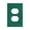 Style S, variant on Fuzoiu Teal Marble Print Single Duplex Outlet Cover Plate, Light Switch Cover, for Receptacle Light Switch, Switch Cover Decorative Wallplate-Style V