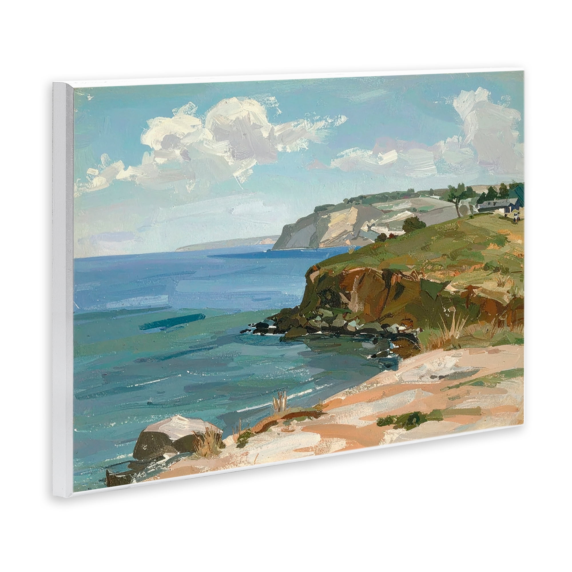 Stupell Industries Along The Shore Scenery Wall Plaque Art, design by Alonza Saunders