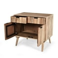 thumbnail image 5 of Miekor Furniture Stylish - Style 2 -Drawer 2 -Door Cabinet, Mango Wood in Natural Finish 77576, 5 of 12