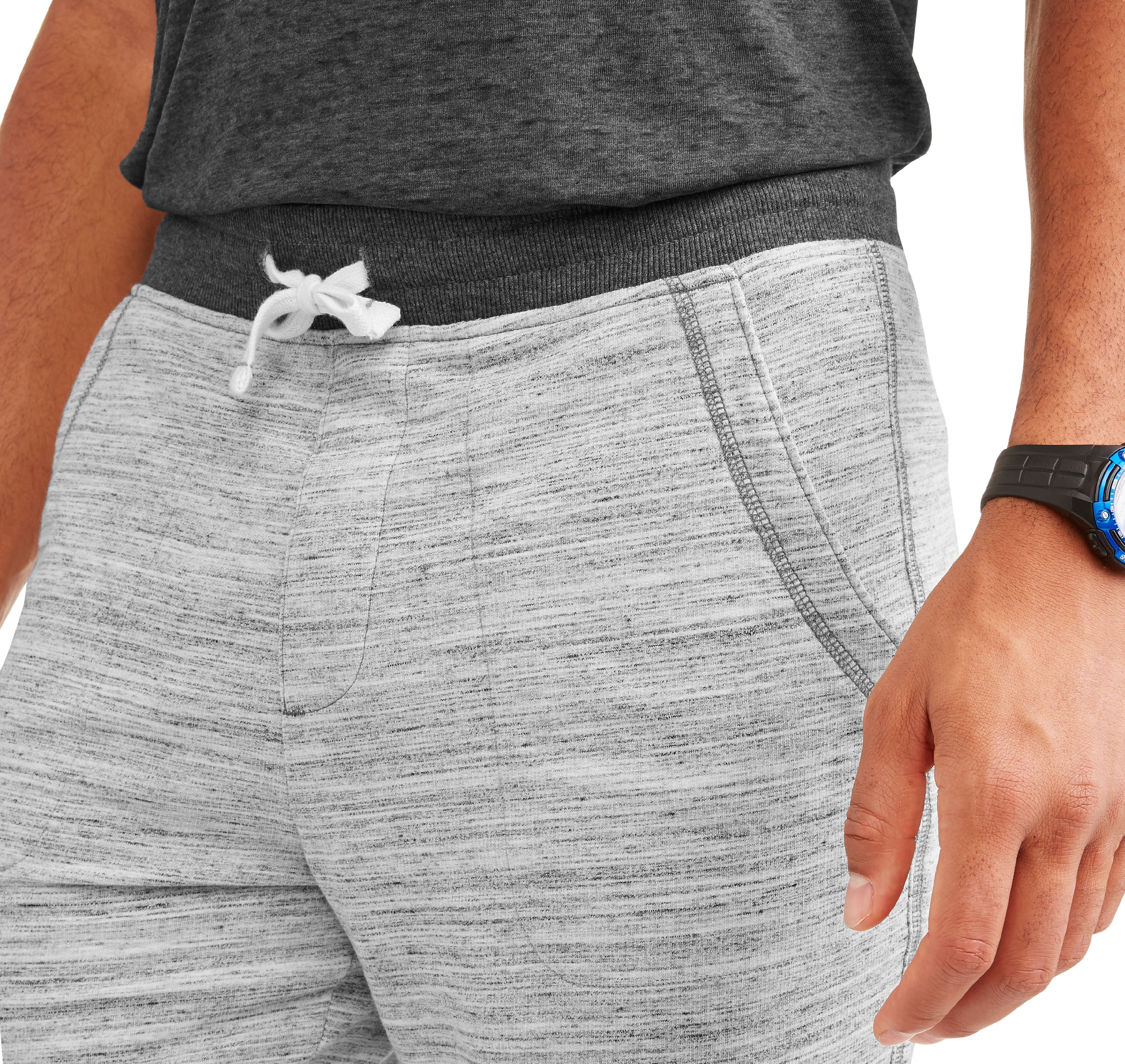 men's knit jogger shorts