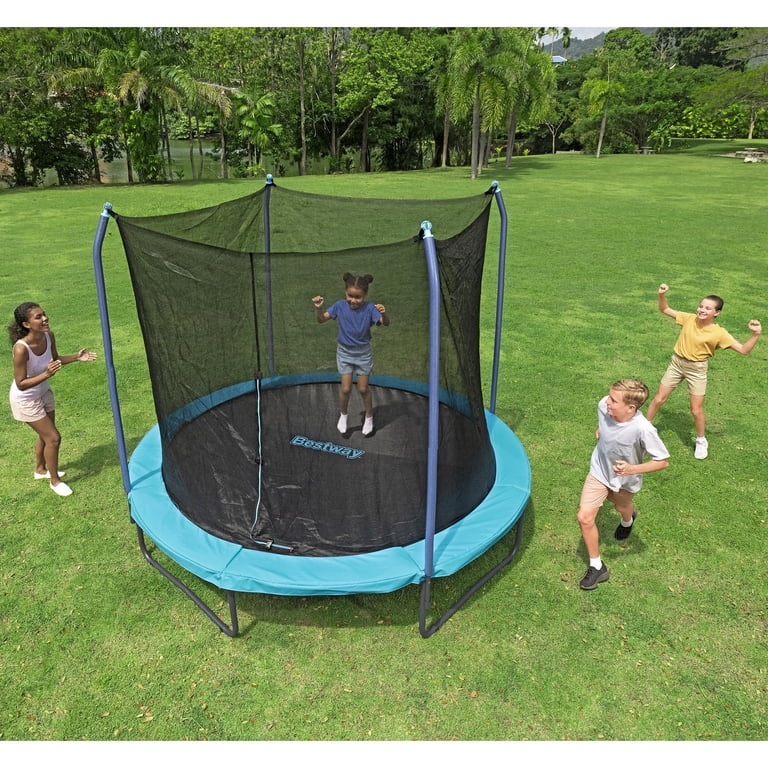 Bestway Xtreme Air 10 ft Trampoline for Kids & Adults, No-Gap
