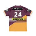 thumbnail image 2 of 2024 Brisbane Broncos Kids Home / Away / Training Rugby Jersey Size  16-26 （Print Custom Name Number）, 2 of 3
