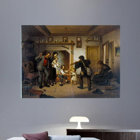 Wallhogs Buell Power of Music (1872) Wall Mural