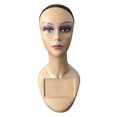 thumbnail image 2 of Maniquí de cabeza de Peluca femenina Yuyangstore con Soporte de exhibición de maniquí, 2 of 8