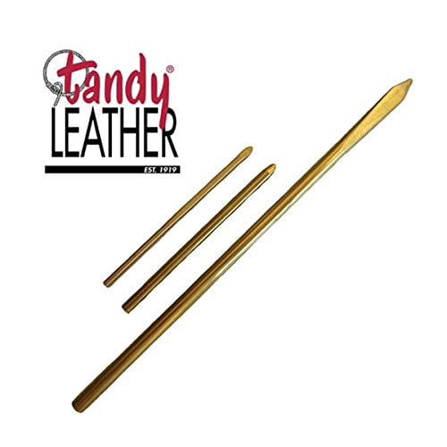 3 Different Size Tandy Leather Lacing Needles
