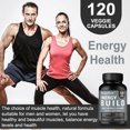 thumbnail image 5 of Bcuelov Mushroom Blend Supplement, Energy Build,Support Physical and Muscle,120 Capsules, 5 of 7