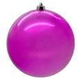 thumbnail image 7 of Vickerman 8" Hot Pink 4-Finish Ball Ornament, 4 per bag., 7 of 7