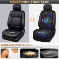 thumbnail image 5 of COEQINE Quilted Car Front Seat Cover 2 Pack Non-Slip Decorative Bucket Seat Cover Heavy Duty Dog Car Seat Protector Universal Fit Auto Accessories, Mushroom Butterfly Galaxy, 5 of 7