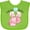 Apple Green, variant on Inktastic Love You Alotl Cute Axolotl Valentines Boys or Girls Baby Bib