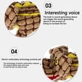 thumbnail image 4 of Nebwoak Dog Toys Clearance Suitable For Pet Dogs Chewing Teeth-Shaped Pet Plush Vocal Toys, 4 of 6