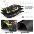 thumbnail image 5 of Brilliant Fireworks Pattern Diatomaceous Earth Water Absorbent Mat, Anti-Slip Rubber Backing, 19.7" x 15.7", 5 of 11