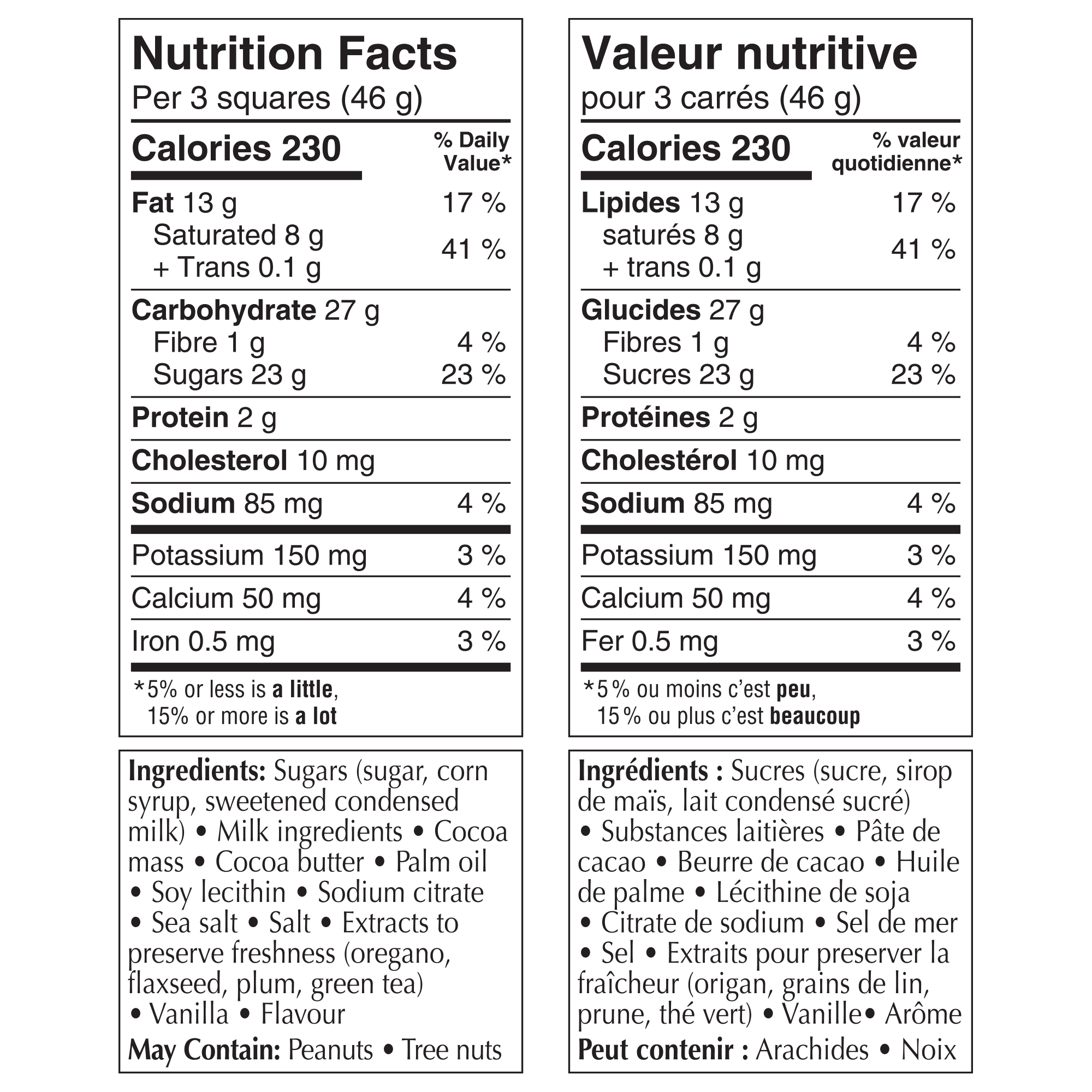 Sachet de carrés de chocolat et de caramel assortis Ghirardelli, 244 g Sachet de carrés de chocolat et de caramel assortis Ghirardelli, 244 g