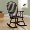 thumbnail image 2 of Bowery Hill Windsor Back Rocker in Cappuccino and Brown, 2 of 6