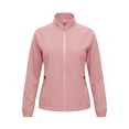 thumbnail image 5 of TARIENDY Waterproof Jackets for Women Mesh Liner Zip Up Jackets Active Outdoor Windbreaker with Zipper Pockets Thin Casual Coat Pink XXXL, 5 of 9